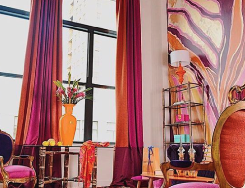 February Color of the Month – Sherwin William’s Coral Reef and Saffron Thread