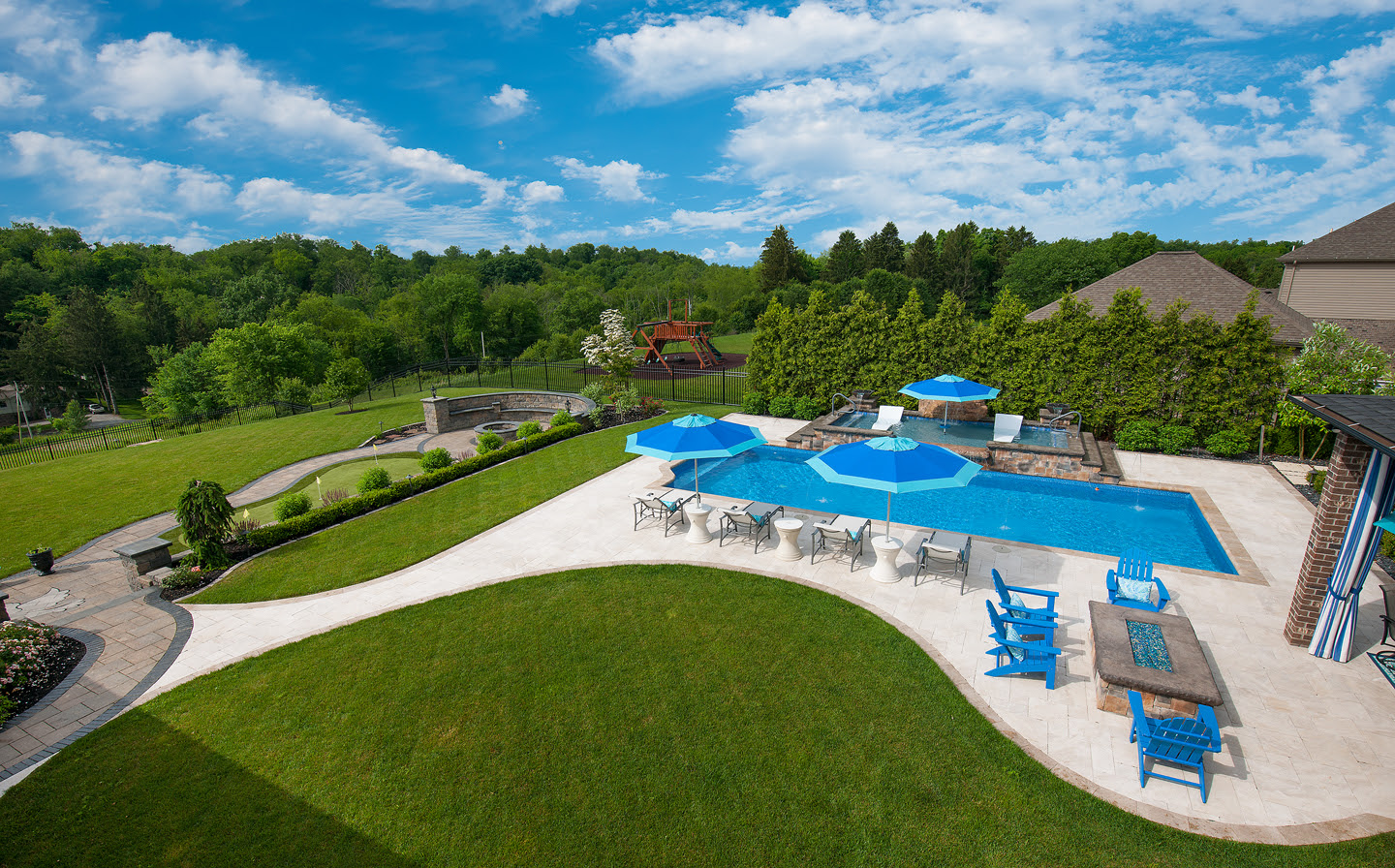 resort worthy backyard pool