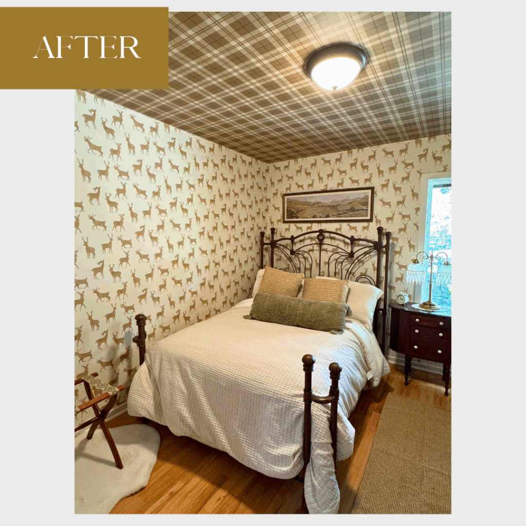 Bedroom wallpaper refresh