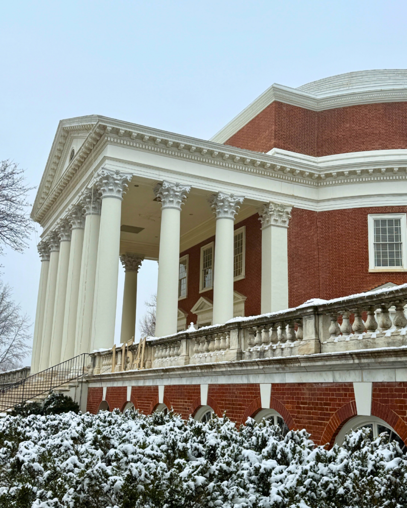 Design Inspiration from a Snowy Visit to the University of Virginia
